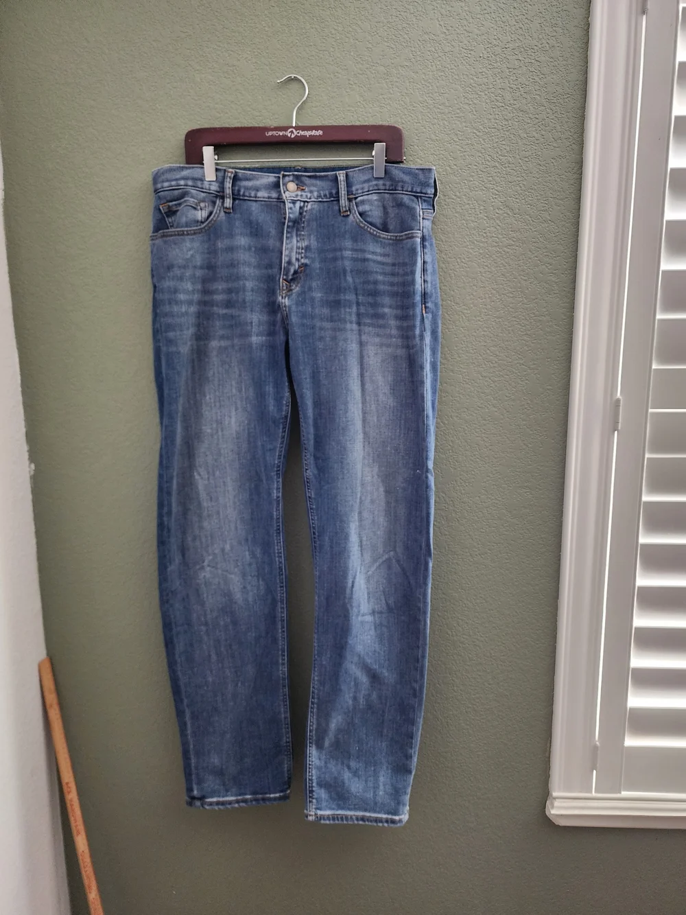 Banana Republic Traveler Men’s Straight Fit Jeans 35x34